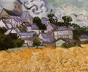 Auvers: View of Auvers with Church, by Van Gogh