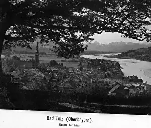 Lime: View of Bad Tolz and the Isar, 1911