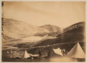 Encampments: View of Balaklava from the top of Guard's Hill