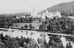 Balmoral: View of Balmoral Castle, Scotland