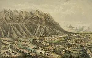 Plateau: View of the battleground and battle of The Angostura