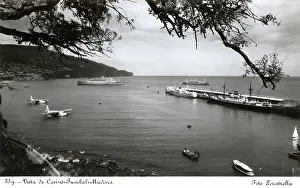 Funchal: View across the bay at Funchal, Madeira