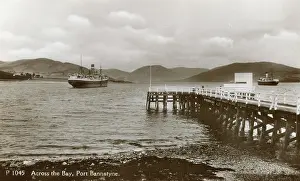 Terry Parker: View across the Bay, Port Bannatyne, Isle of Bute, Scotland