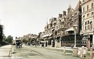 Bayswater: View of Bayswater Road, West London