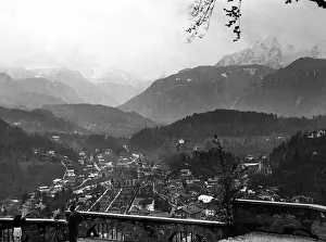 Viewpoint: View of Berchtesgaden from the Lockstein, 1937