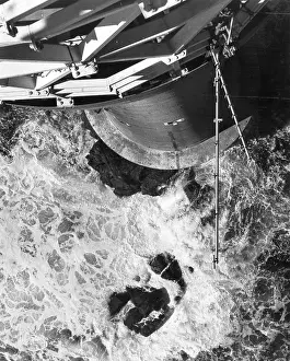 Scillies: View from the top of Bishop Rock lighthouse, Isles of Scilly