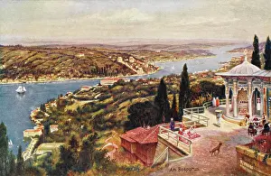 Hissar: View toward the Black Sea - Constantinople