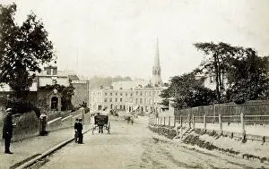 Blackheath: View down into Blackheath Village, SE London