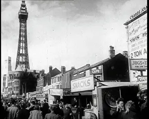 Lots: A View Of Blackpool Promenade With the Blackpool
