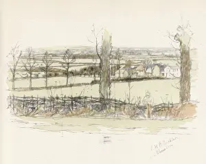 Foxhunt: View from Blunsdon, VWH (Cricklade) Hunt area, Wiltshire