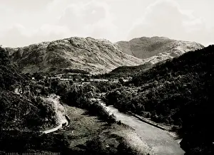 Borrowdale: View at Borrowdale Valley, Lake District, England
