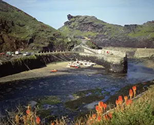 Boscastle: View of Boscastle, Cornwall