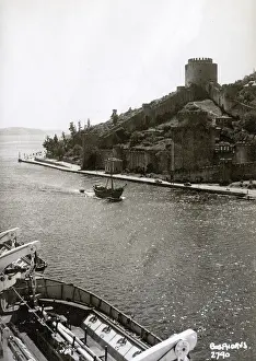 Bosphorus: View of the Bosphorus - Rumeli Hisari, Istanbul, Turkey