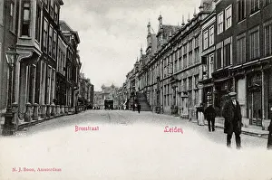 Leiden: View of Breestraat, Leiden, Netherlands