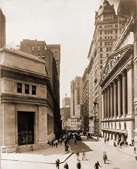 Securities: View down Broad street from its intersection ?