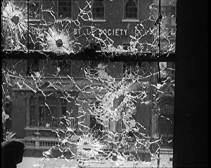 Resulting: View Out of a Broken Window Resulting From