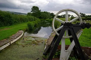 Cogwheel: View of Cabin Lock, Montgomery Canal