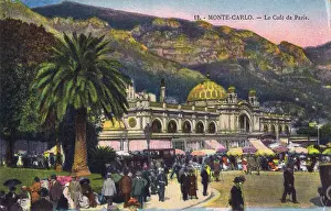 1910 1920: A view of the Caf? de Paris at Monte Carlo