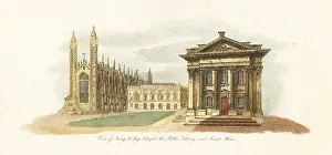 Dr. Robert John Thornton: View of Cambridge University, 1799