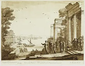Aeneas: View of Carthage with Dido and Aeneas