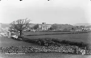Cartmel: View of Cartmel Village