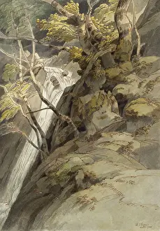 Towne: A View of the Cascade in the Groves at Ambleside