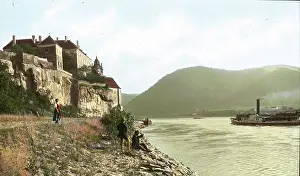 Durnstein: View of the Castle of Durnstein
