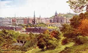 Midlothian: View from the Castle, Edinburgh, Midlothian