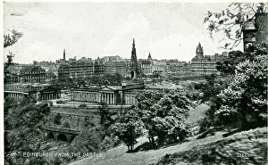 Midlothian: View from the Castle, Edinburgh, Midlothian