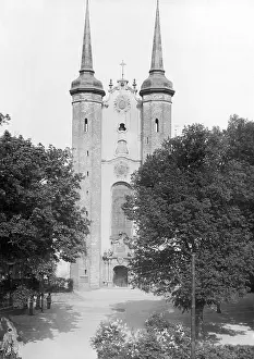 Belonged: View of the Cathedral of Oliwa, 1928