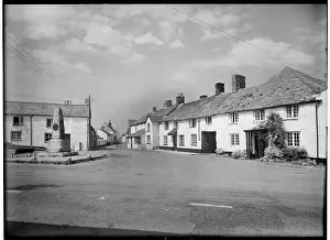 Harker: View of the centre of the village from the north-east