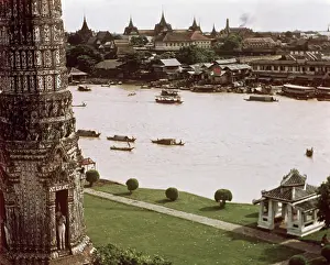 Kaew: View over Chao Phraya River - Thailand