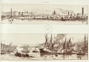 Cleopatras: View from Charing Cross Bridge and Pool of London