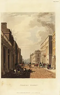 Repository Of Arts: View of Charles Street looking toward St. James's