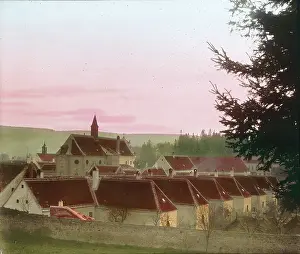 Wienerwald: View of the charterhouse in Mauerbach