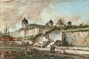 Turrets: View of the Chateau de Valencay