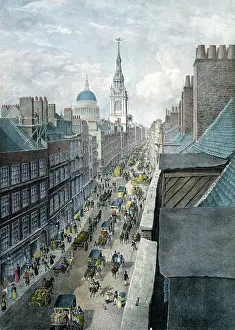 Cheapside: View of Cheapside – street scene