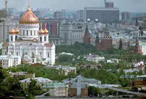 Krymsky: View of Christ the Saviour Cathedral and Krymsky