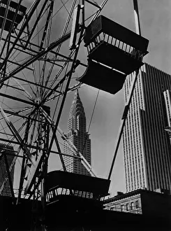 Ferris: View of the Chrysler Building and the building of the Daily
