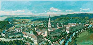 Zwettl: View on the Cisterciane monastery