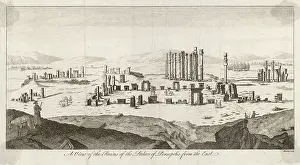 View of the Citadel of Persepolis, Iran