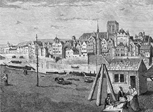 Landry: View of the Cite of Paris, France