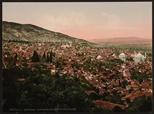 Bursa: View of the city, Bursa, Turkey