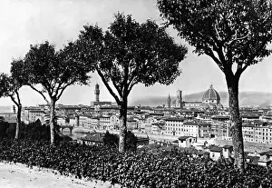 Firenze: View on the city of Florence