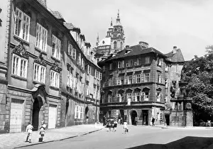 Alten: A view of the city of Prague, 1940