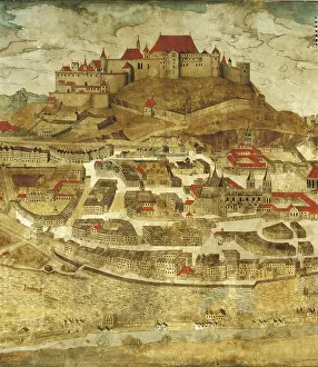 Romanic: View of the city of Salzburg