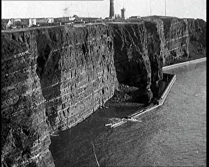 View of the Cliffs Of Heligoland, German Republic