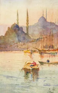 Fading: View toward Constantinople, Turkey