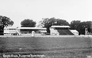 Plumpton: View of course and stands, Plumpton racecourse
