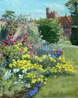 Elvin: View to The Court along a Border